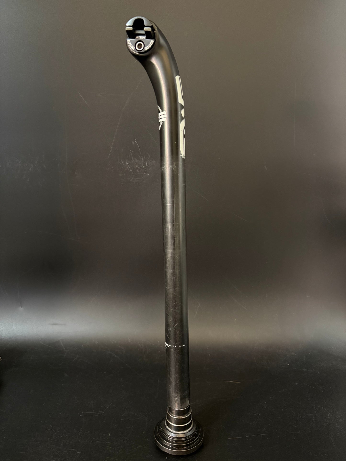 Enve White Logo Setback Seatpost Carbon 27.2 400mm