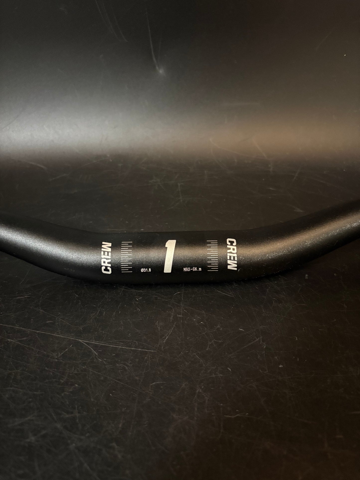 Crew Riser Handlebar Black 780mm 31.8