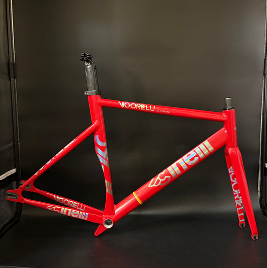 Cinelli Vigorelli Shark Frameset Red 54cm