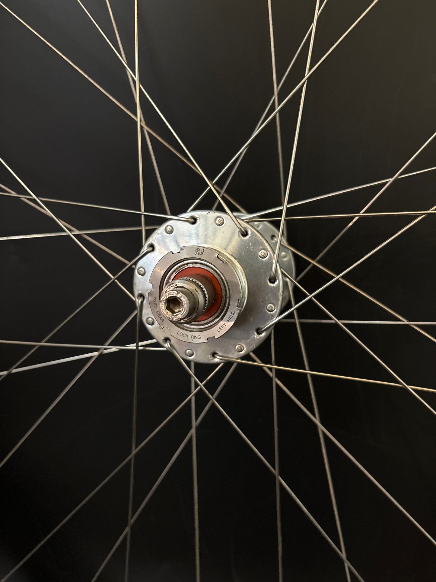 Rigida DP18 / Phil Wood HF Wheelset Silver 32h