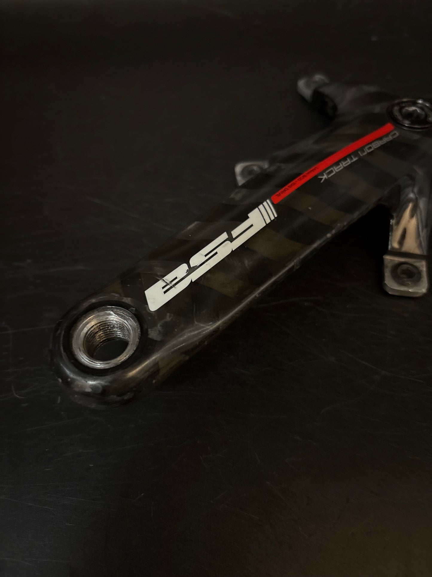 FSA Carbon Track Cranks 167.5mm