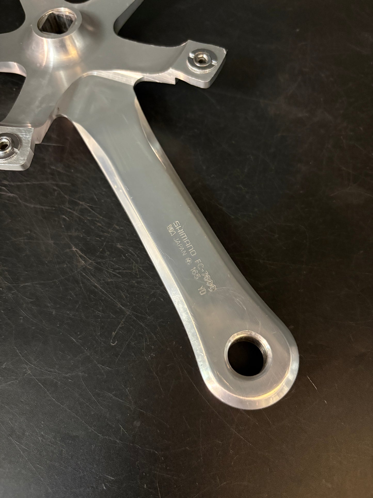 Dura Ace 7600 Cranks Silver 165mm