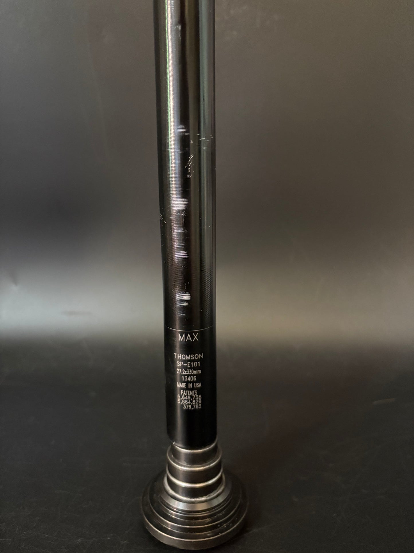 Thomson Elite Seatpost Black 27.2 330mm #1