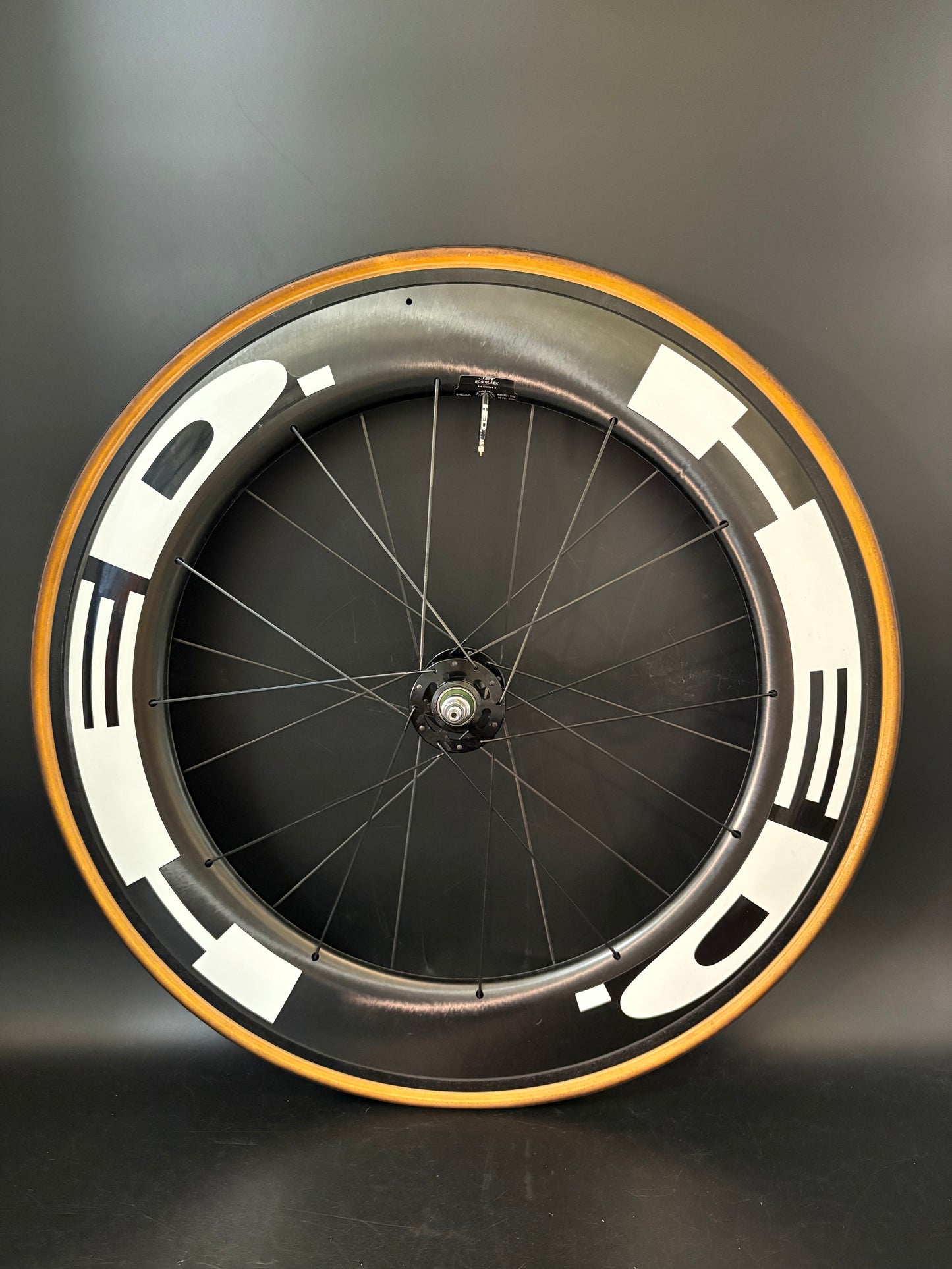 HED Jet RC9 Black Wheelset Carbon Clincher 24h