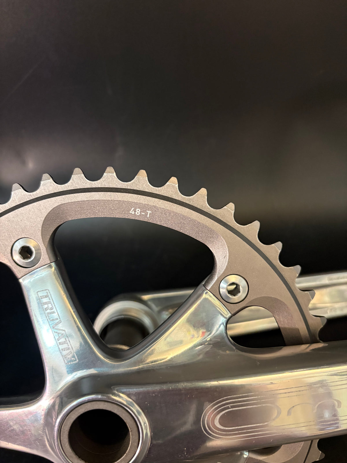Sram Omnium Crankset Silver 172.5mm 48t