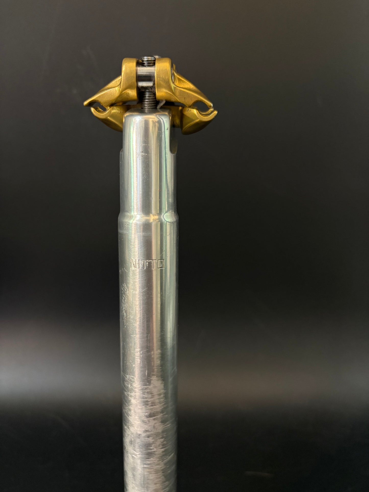 Nitto Jaguar Seatpost Silver/Gold 27.2 250mm