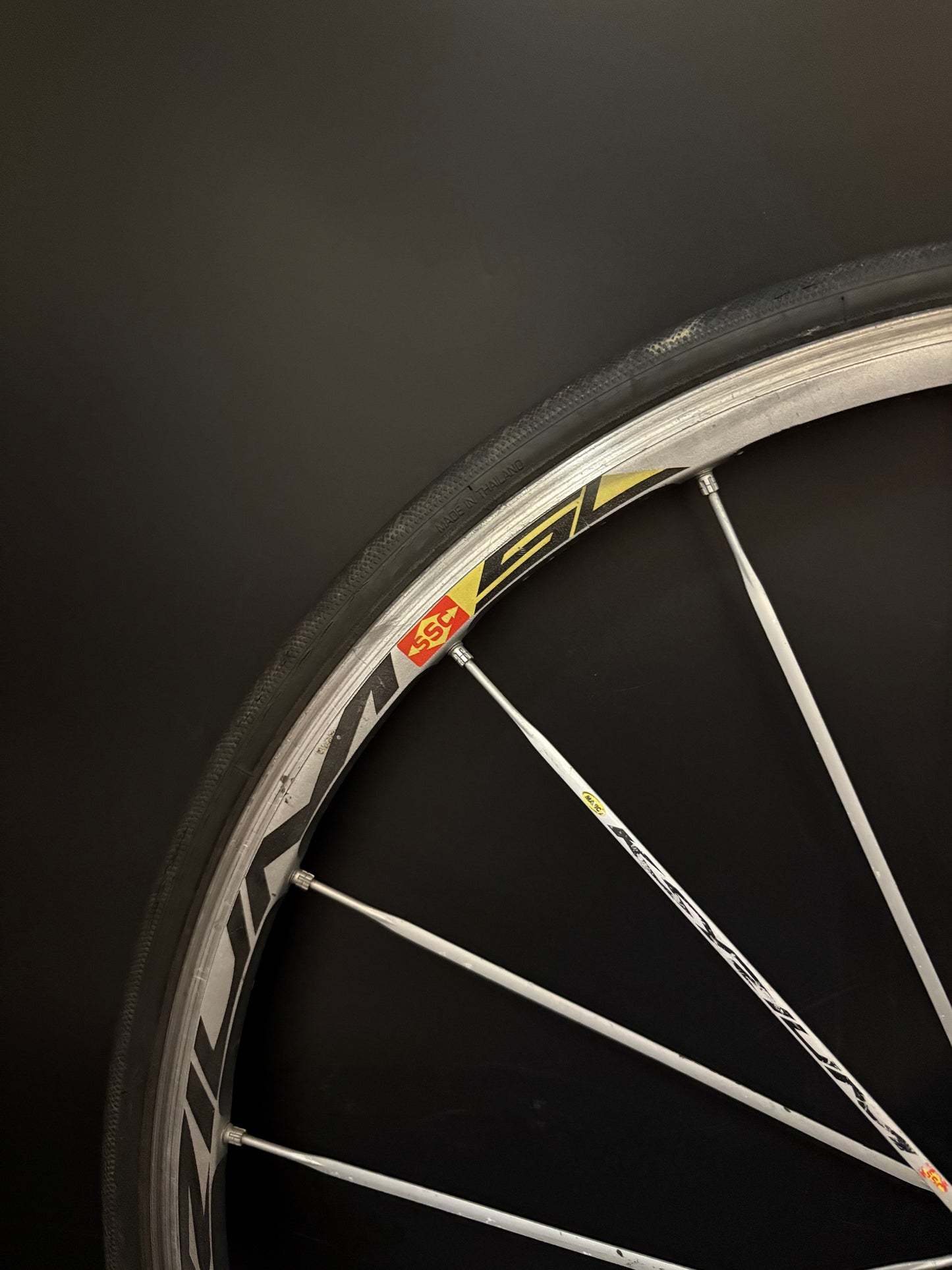 Mavic Kysrium Front Wheel Silver 18h