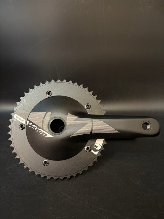 Vision Evo Track Crankset Black 165mm 49t