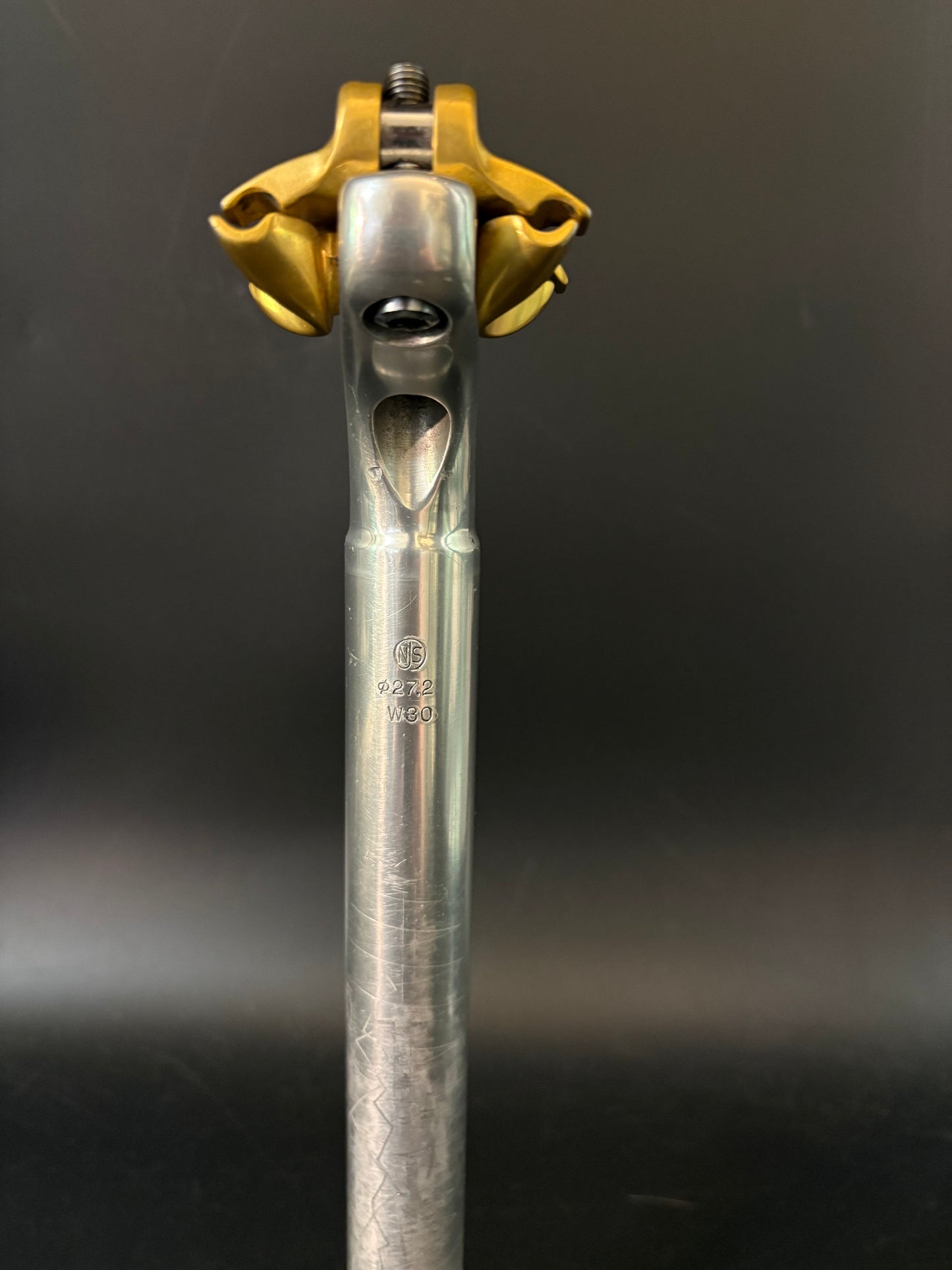 Nitto Jaguar Seatpost Silver/Gold 27.2 250mm