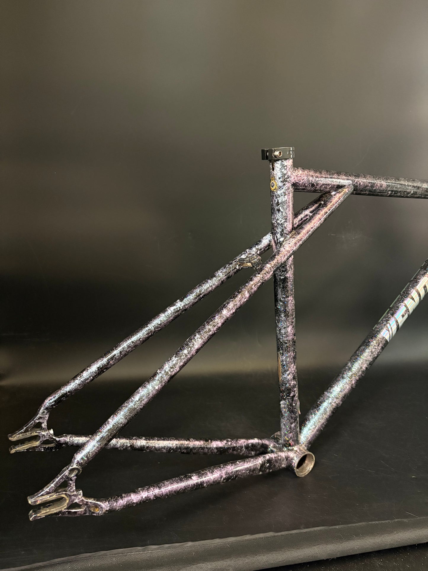 Vendetta Triple T Frameset Purple Marble Sparkle XS