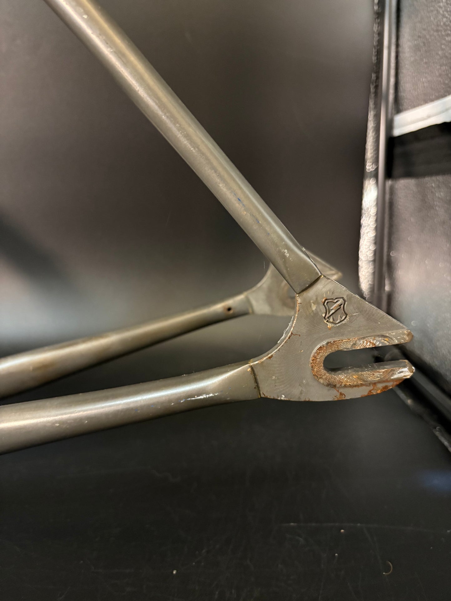Mash Steel Frameset Raw 50cm XS w/ Rack