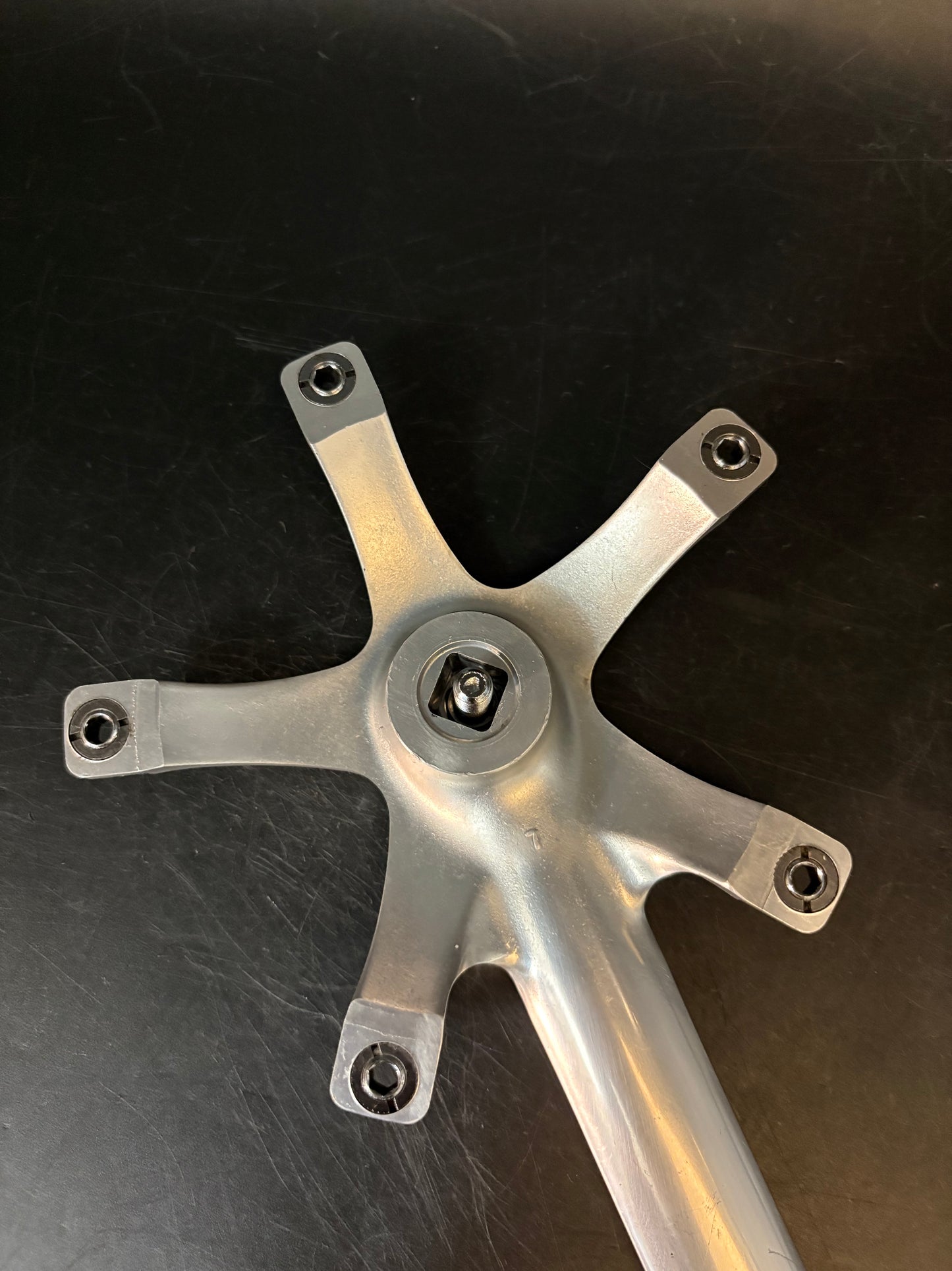Campagnolo Record Pista Cranks Silver 165mm
