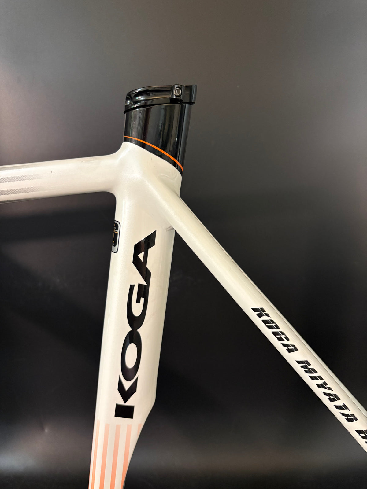 Koga Miyata Full Pro Track Scandium Frameset White 53cm
