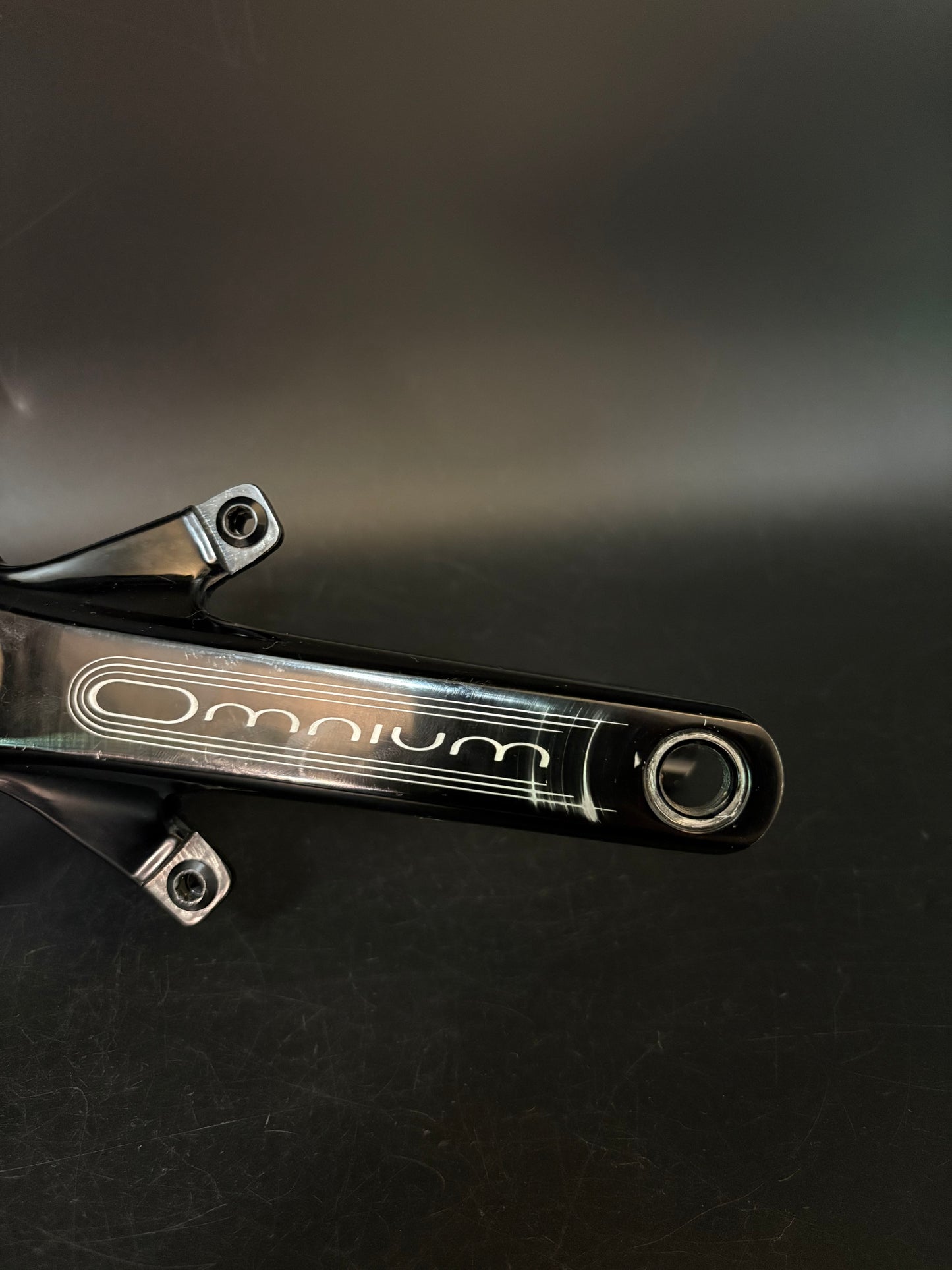 Sram Omnium Crankset Black 165mm