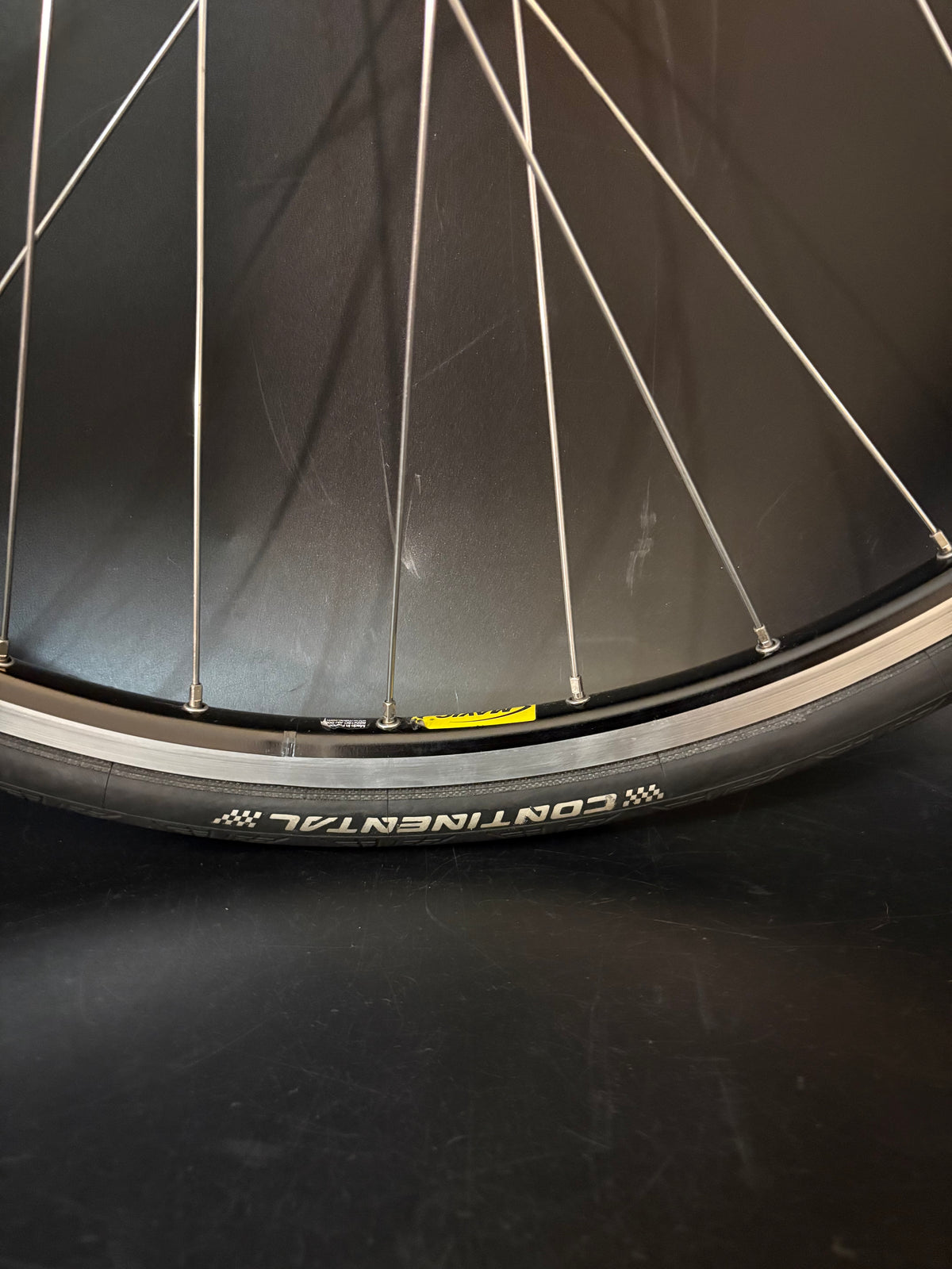 Mavic Open Pro Black / Phil Wood HF Front Wheel 32h