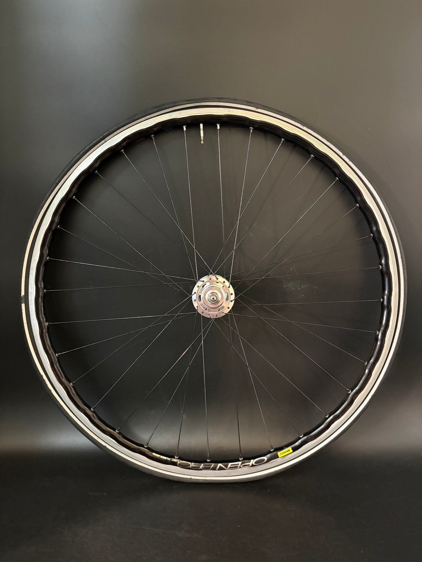 Mavic Open Pro UST Machined / Elite Shope Carbon Hub Wheelset 32h