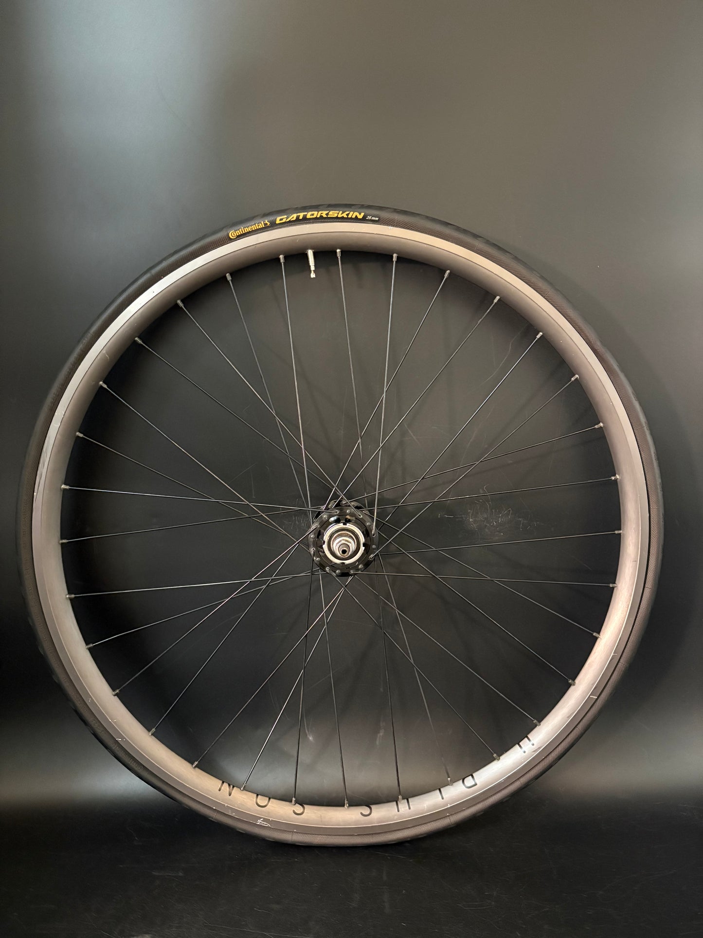 H Plus Son Archetype Grey / Origin 8 Rear Wheel 32h