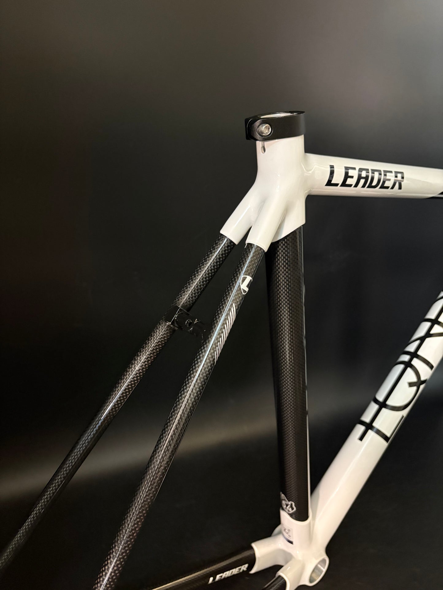 Leader EQNX Carbon Frameset White 54cm
