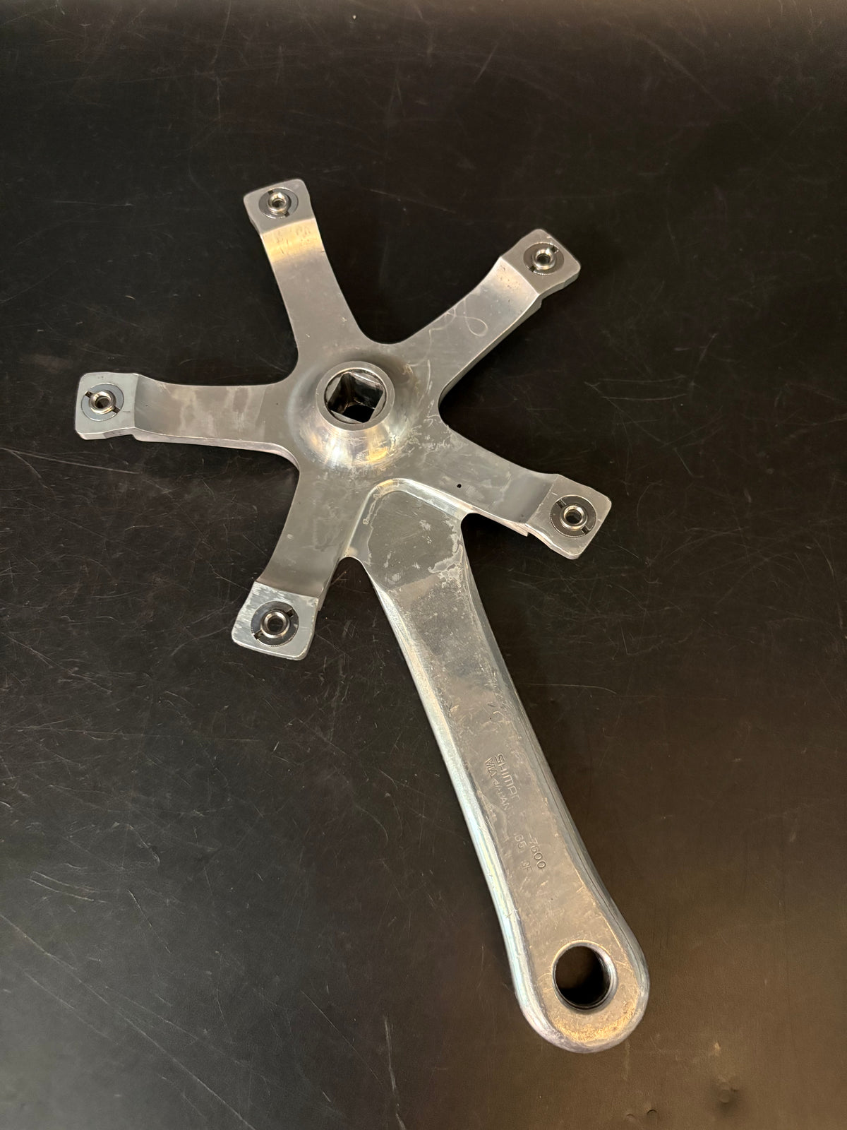 Dura Ace 7600 Cranks Silver 165mm