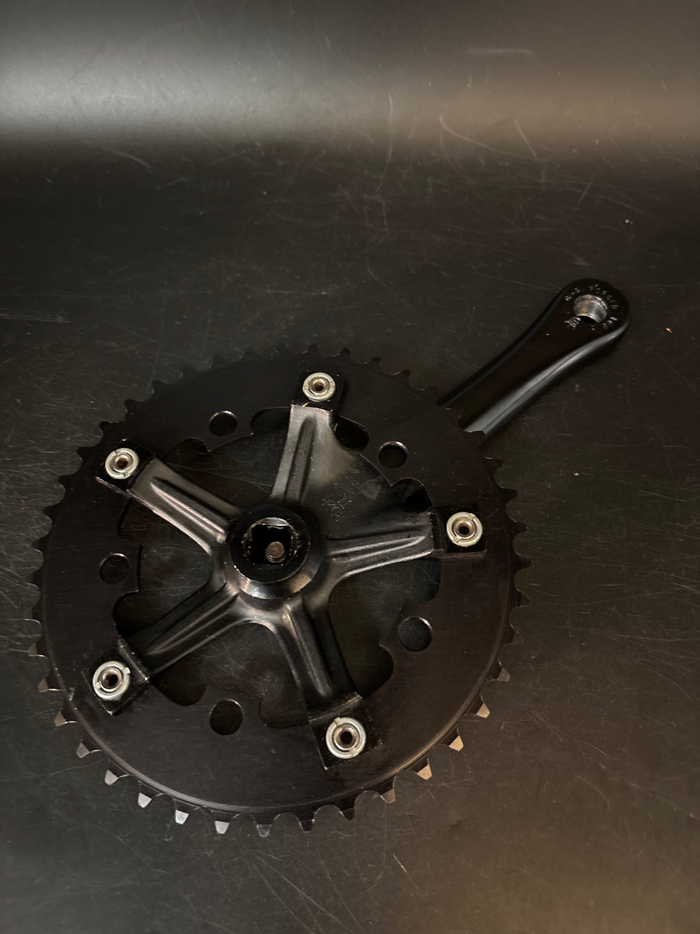 Sugino RD2 Crankset Black 165mm 42t 130bcd