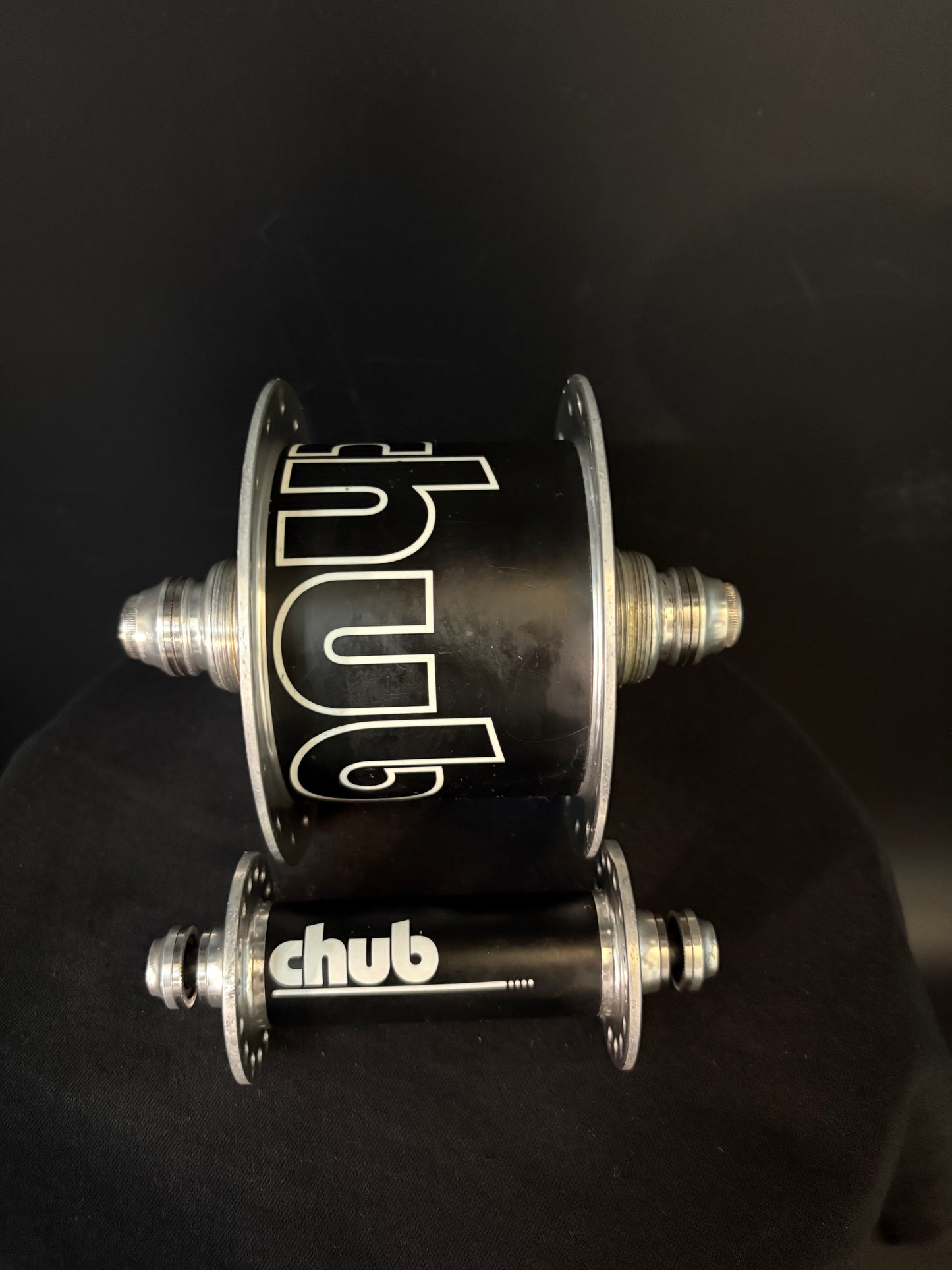 Chub Hub Hubset 32h Black/Silver