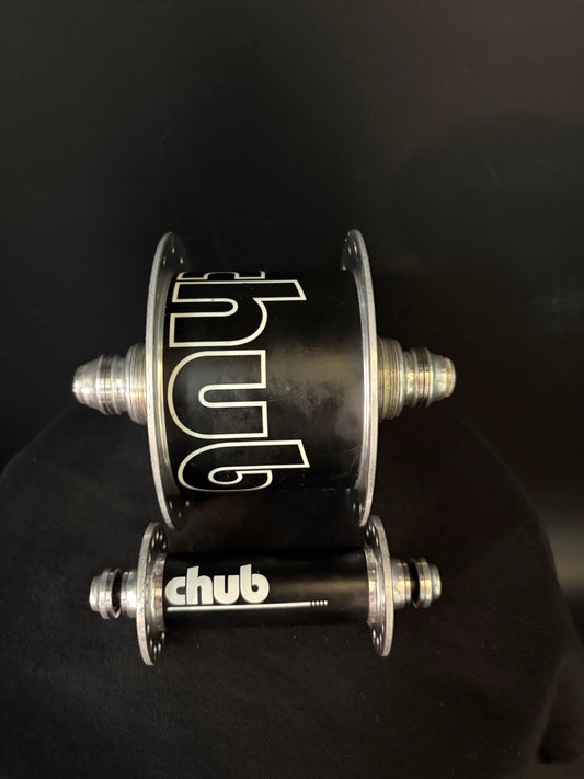 Chub Hub Hubset 32h Black/Silver