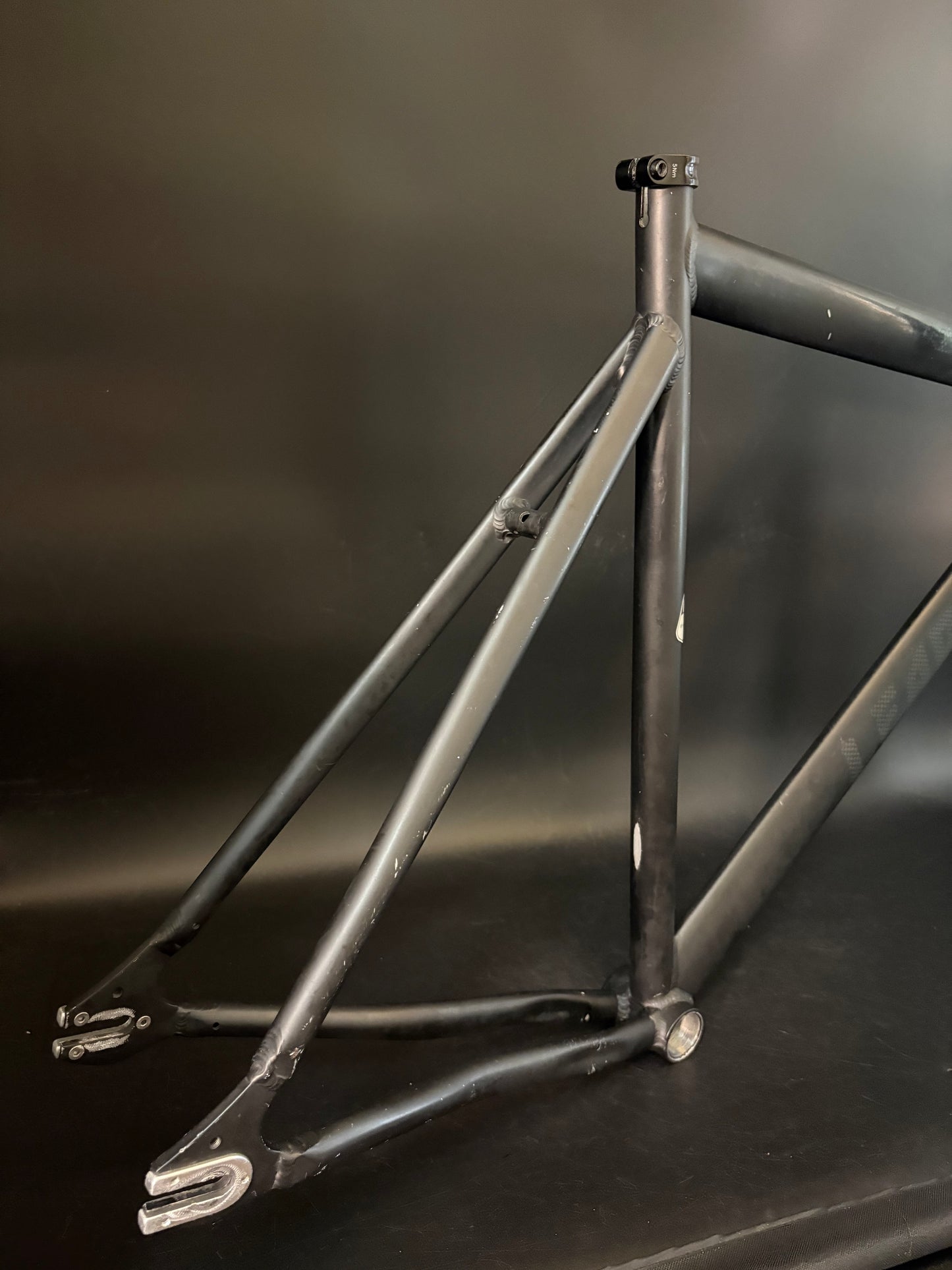 Leader 721 Frameset Black 58cm