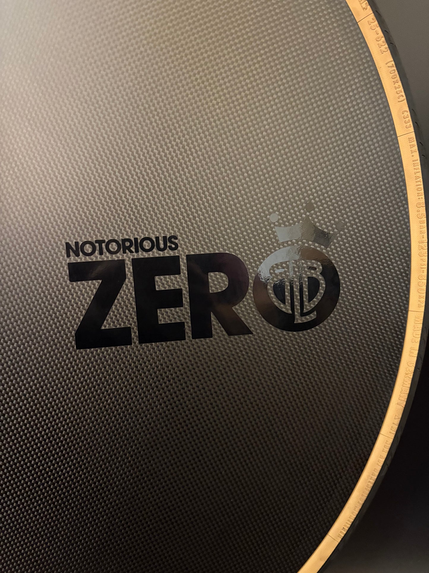 DAMAGED BLB Notorious Zero Carbon Clincher Disc Rear Wheel