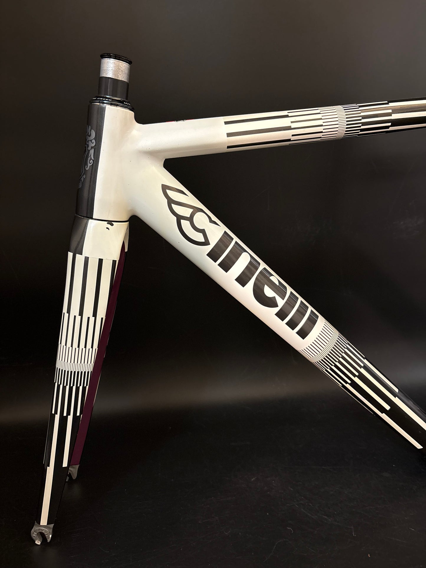 Cinelli Mash Parallax Frameset White 52cm