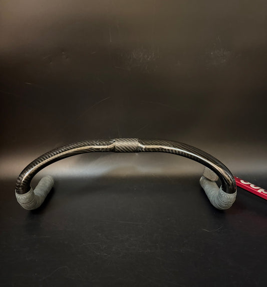 Unbranded Track Sprint Drop Handlebar Carbon 40cm 31.8