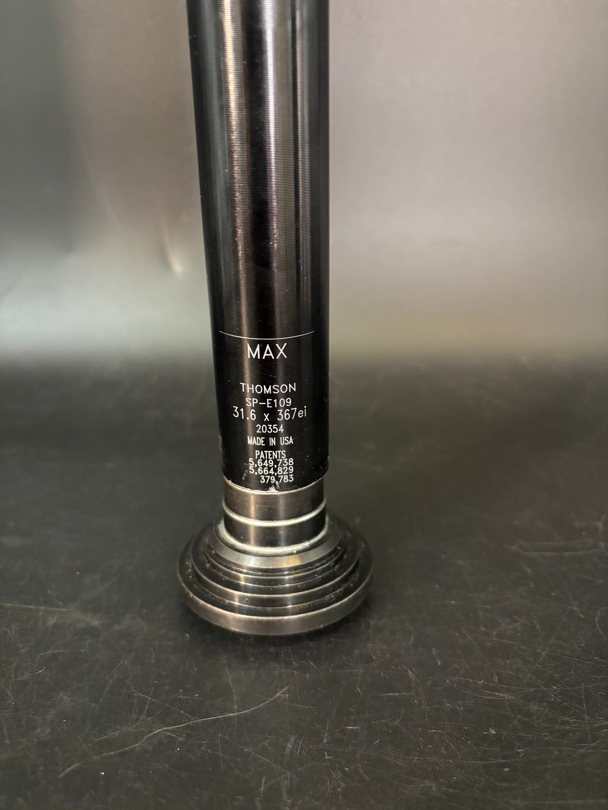 Thomson Elite Seatpost Black 31.6 310mm CUT