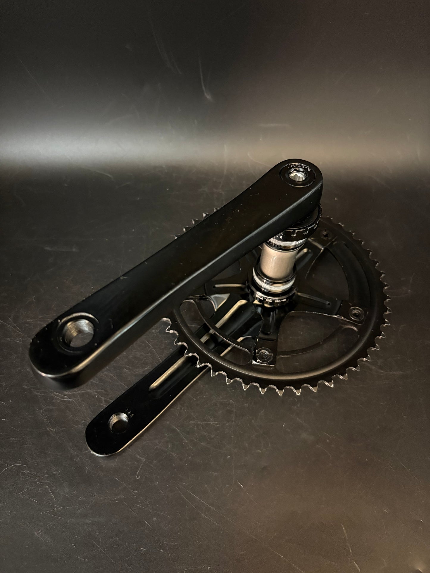 Unbranded Track Crankset Black 170mm 48t
