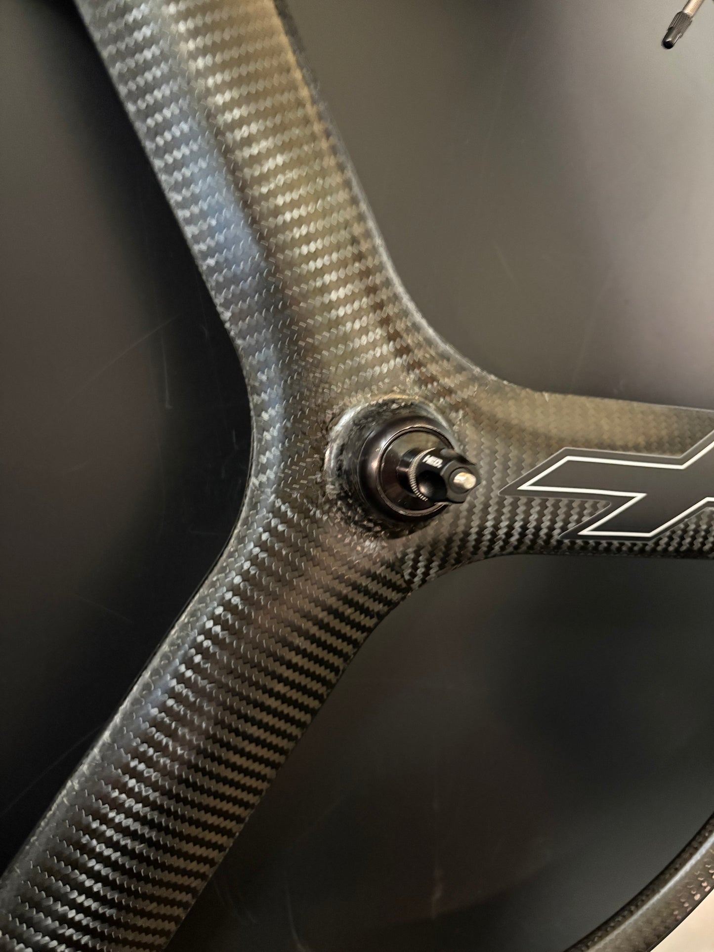 HED H3+ Tri Spoke Front Wheel Carbon Clincher