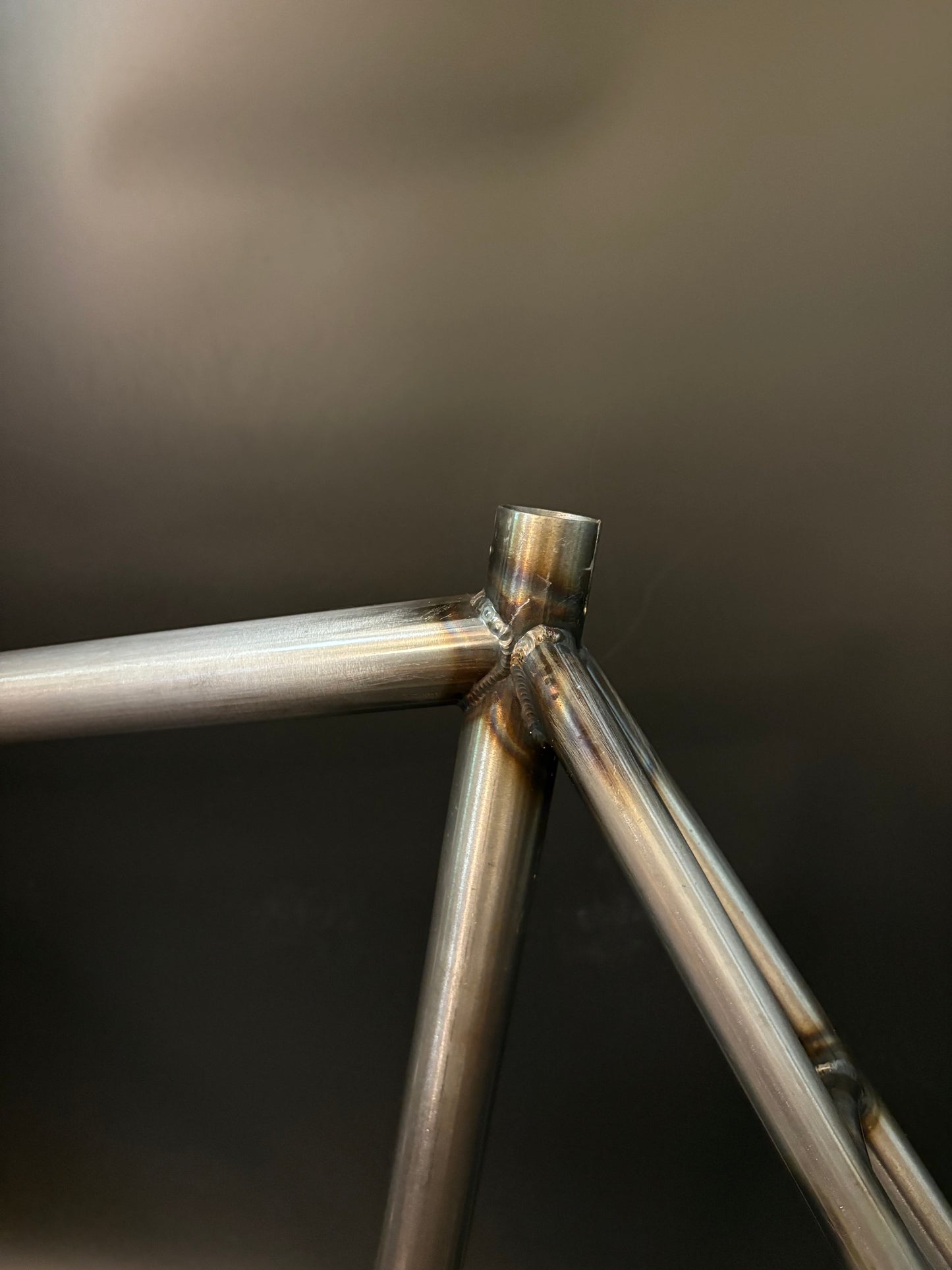 Bombardiers Cuda Frameset Raw Steel 54cm