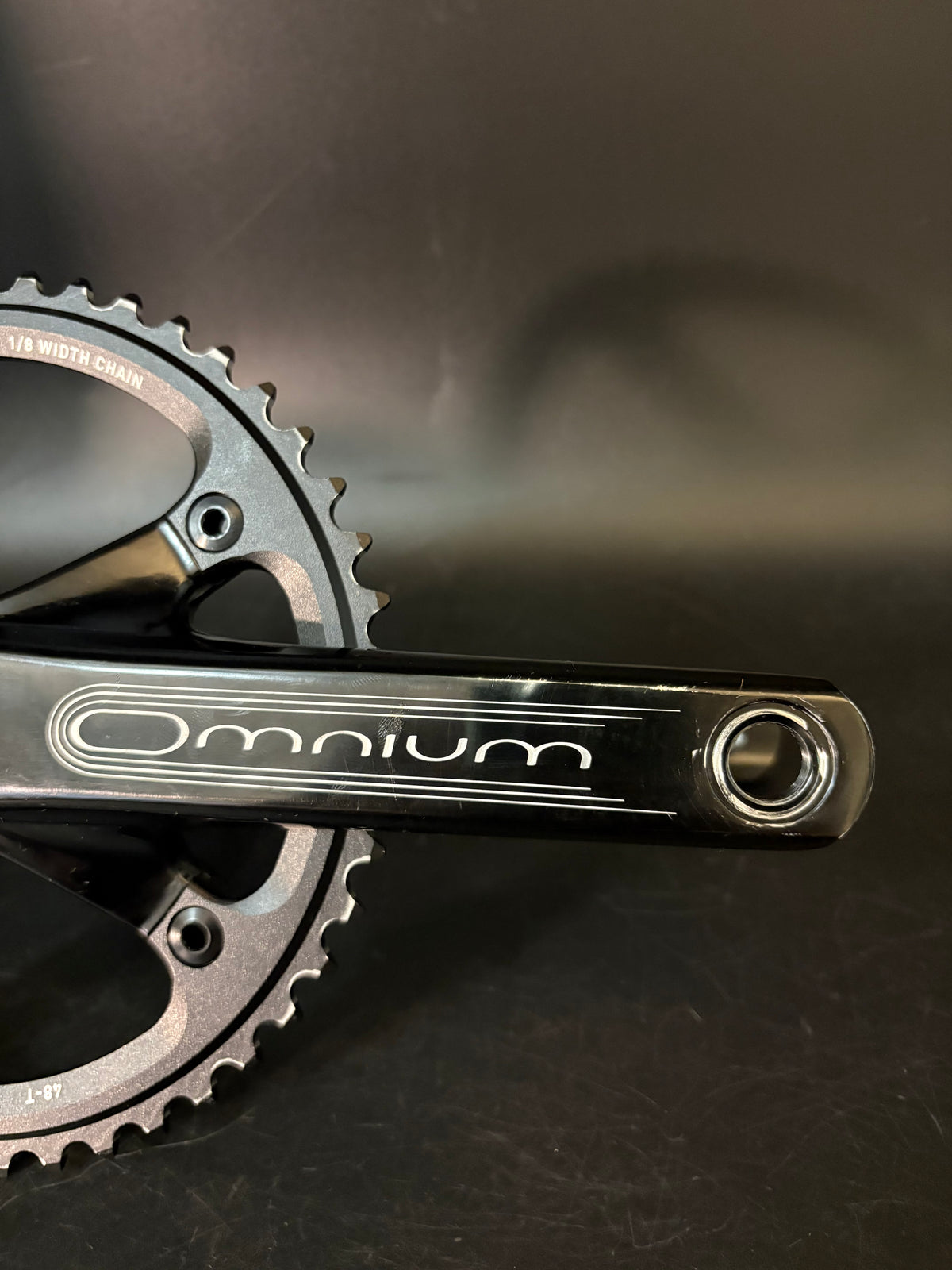 Sram Omnium Crankset Black 167.5mm 48t