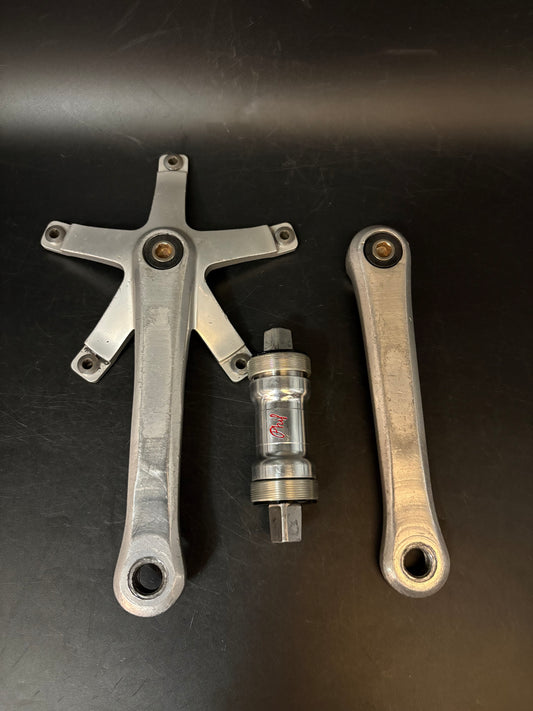 Sugino 75 Cranks Silver 167.5mm