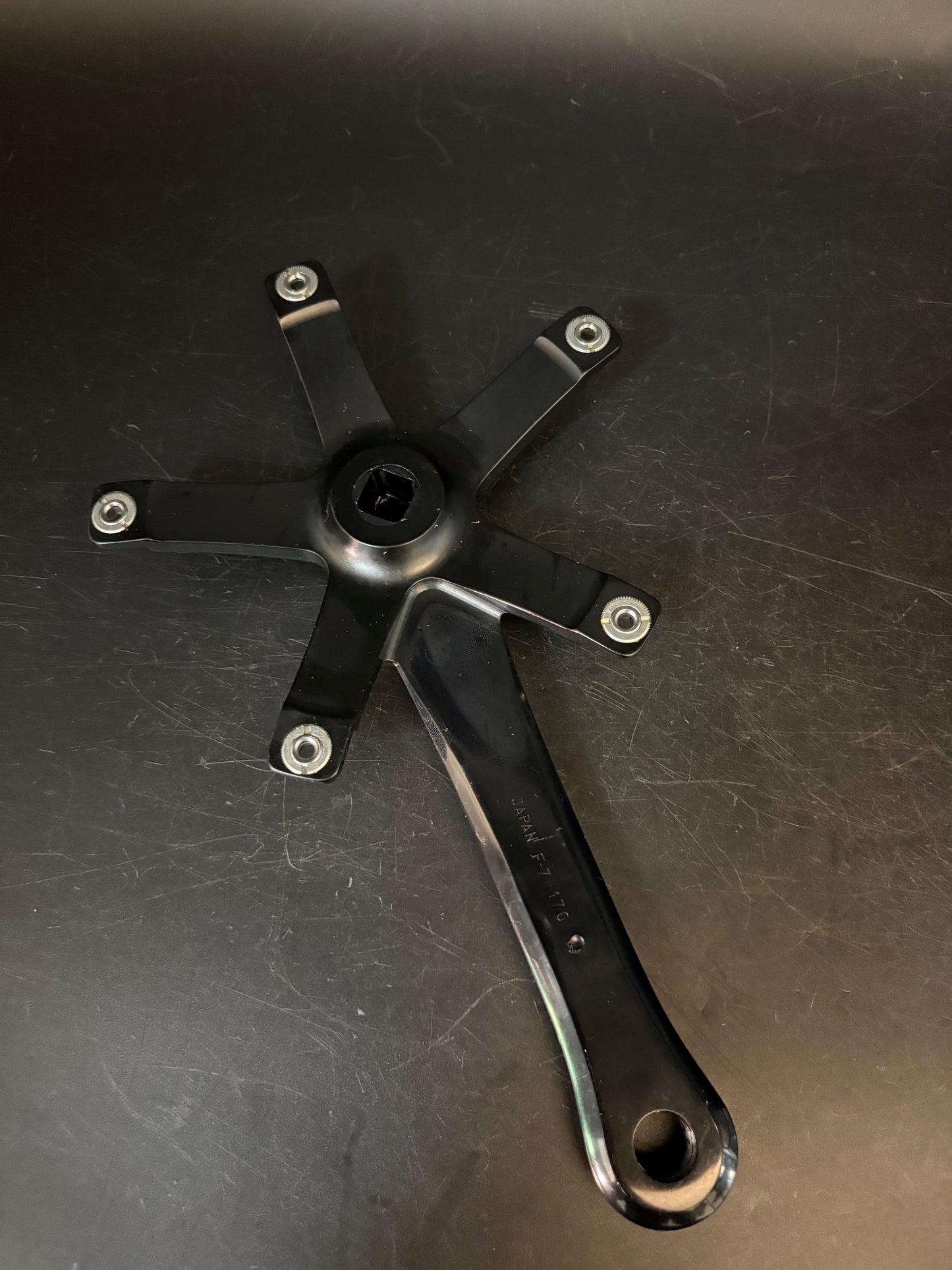 Sugino 75 Cranks Black 170mm