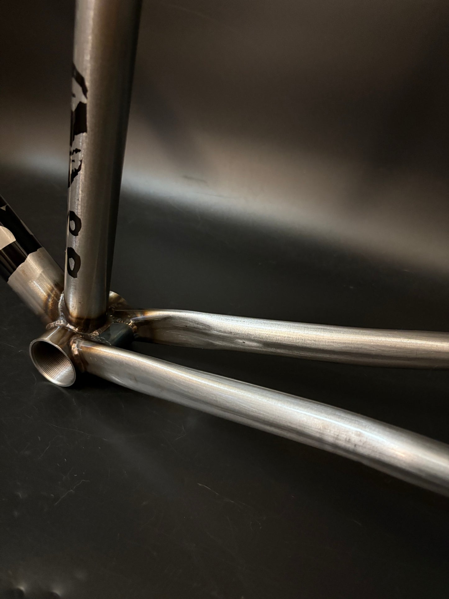 Bombardiers Cuda Frameset Raw Steel 54cm