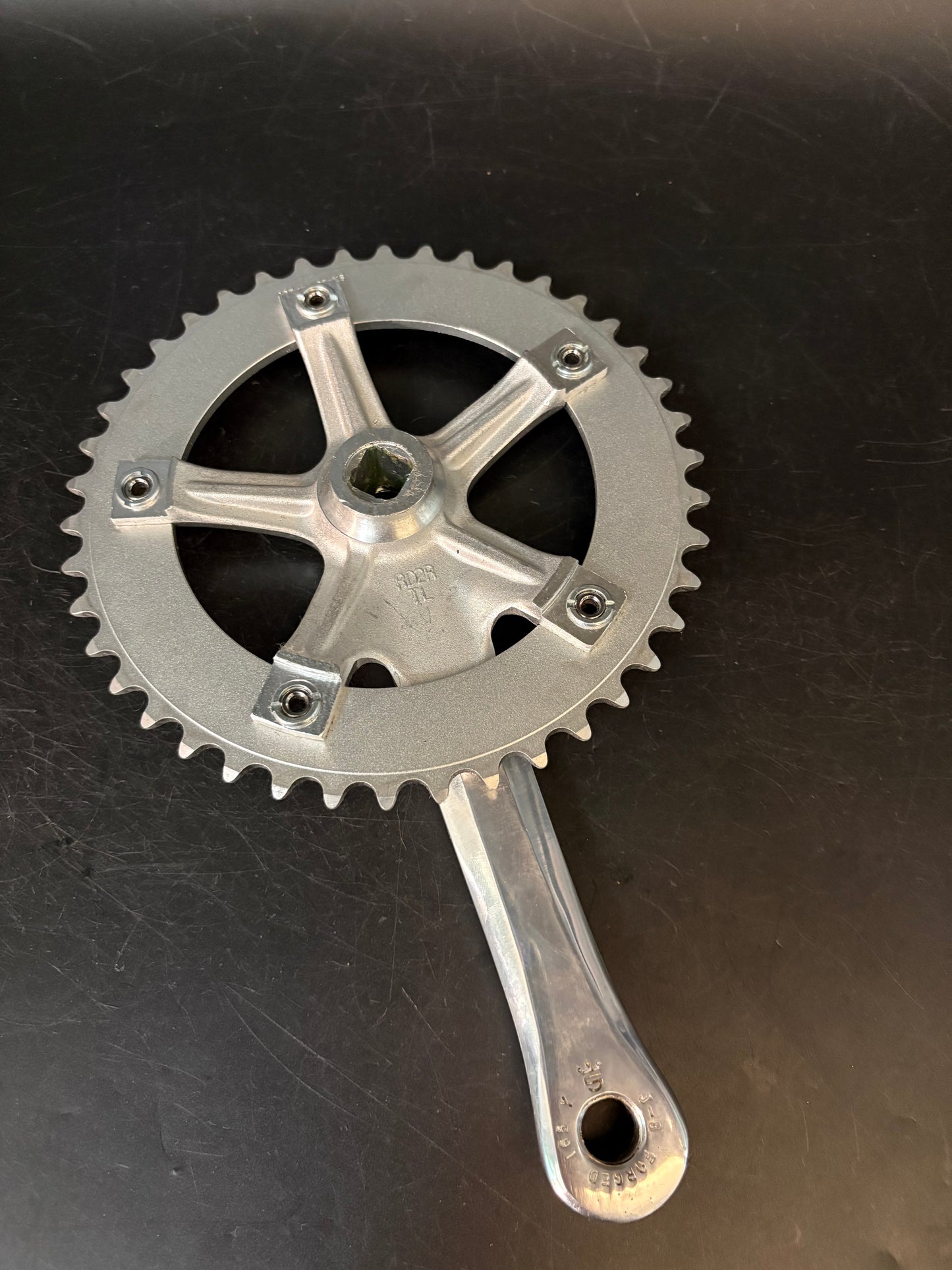 Sugino Messenger Crankset Silver 165mm 42t 130bcd