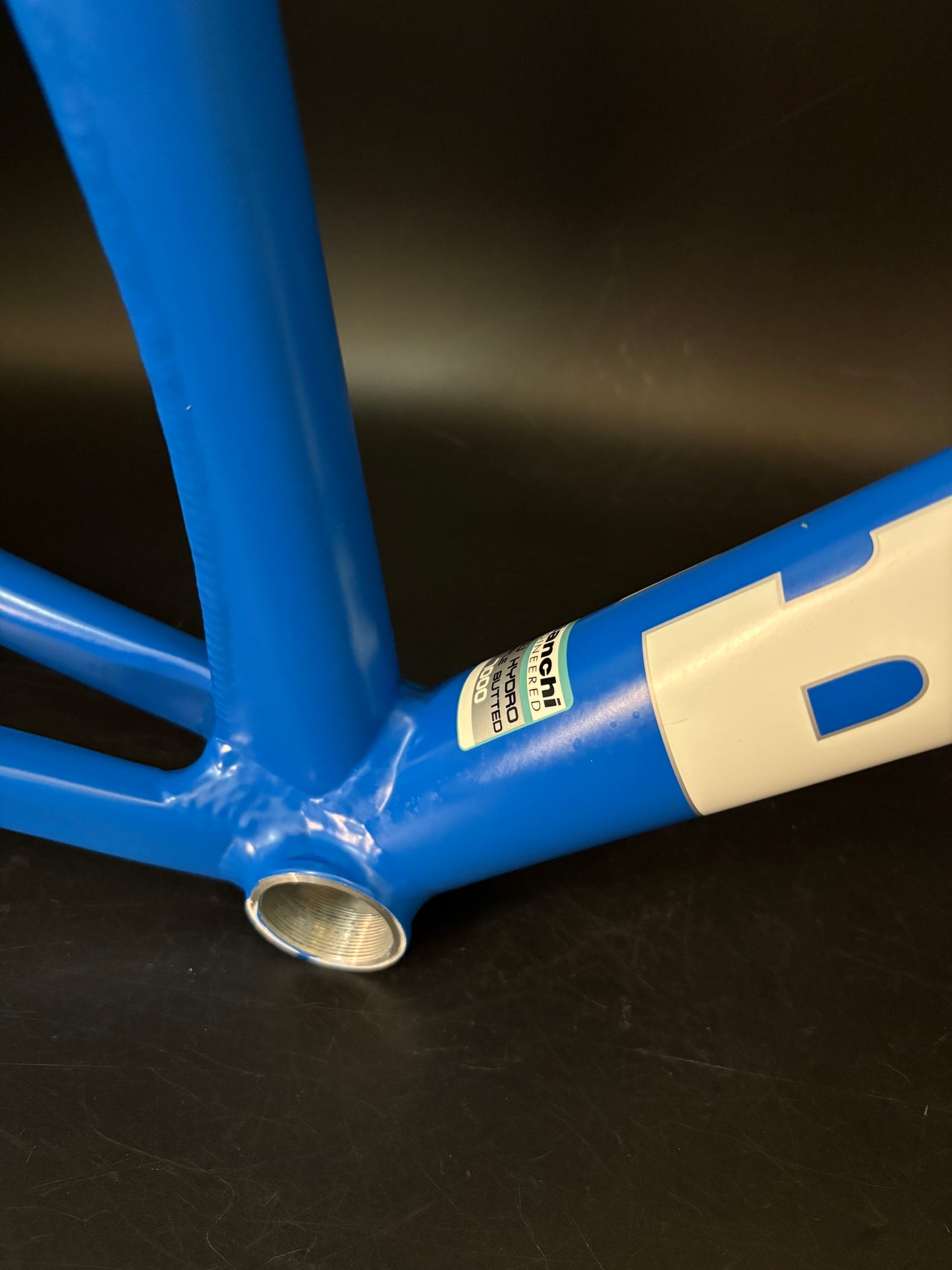 Bianchi Super Pista Frameset Blue 51cm