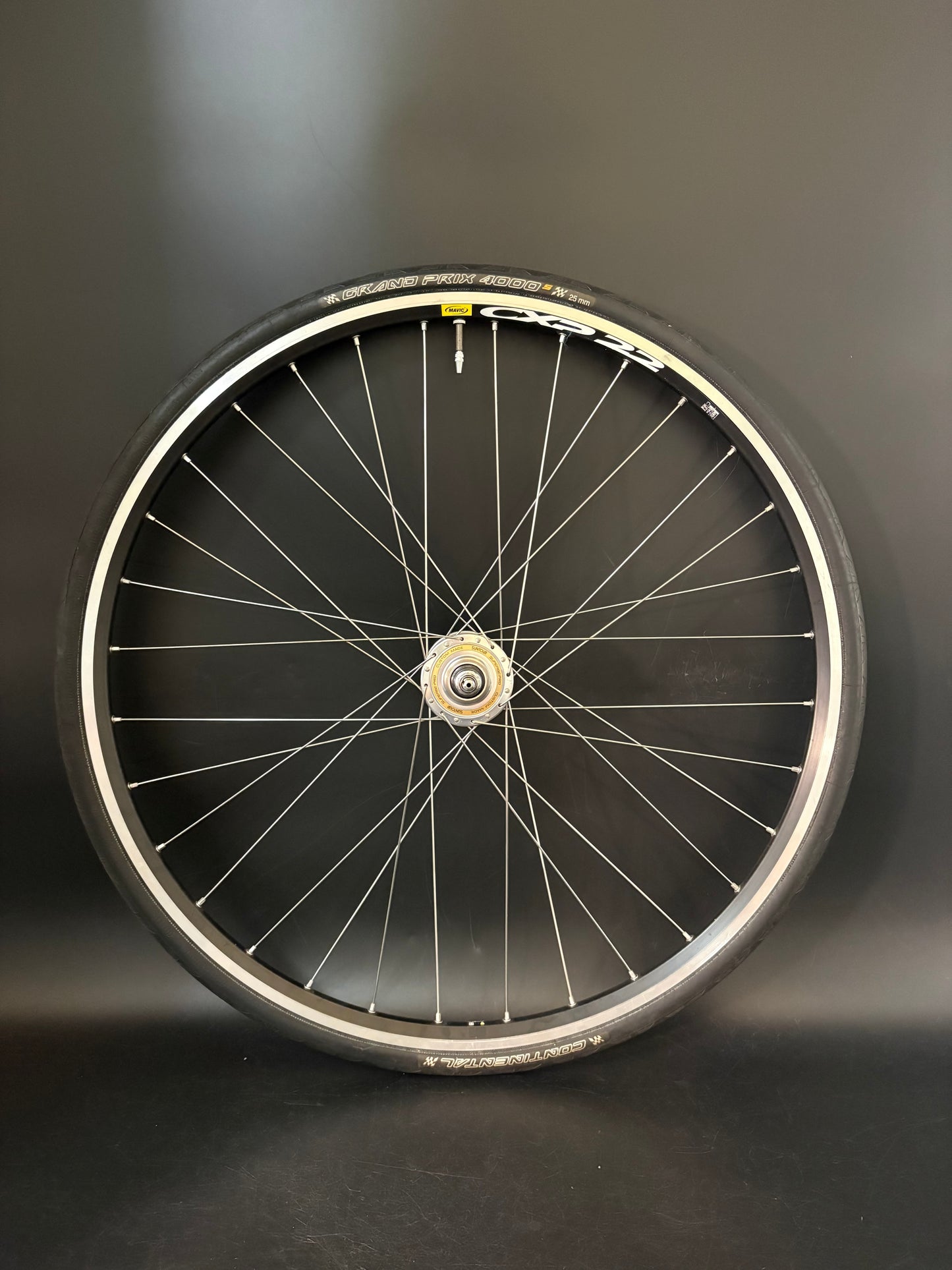 Mavic CXP 22 Machined Black / Suntour Superbe Wheelset 32h