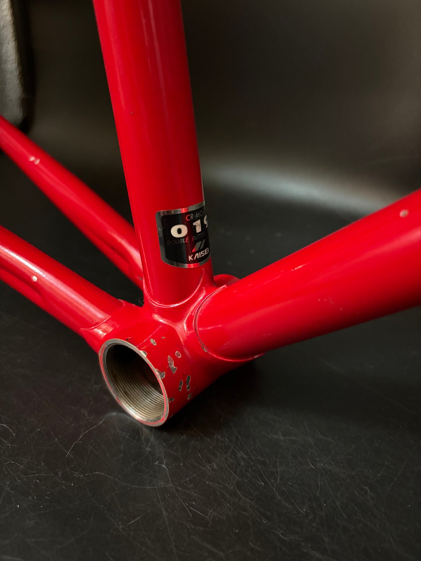 Bridgestone NJS Frameset Red/Black 48cm ST 52cm TT