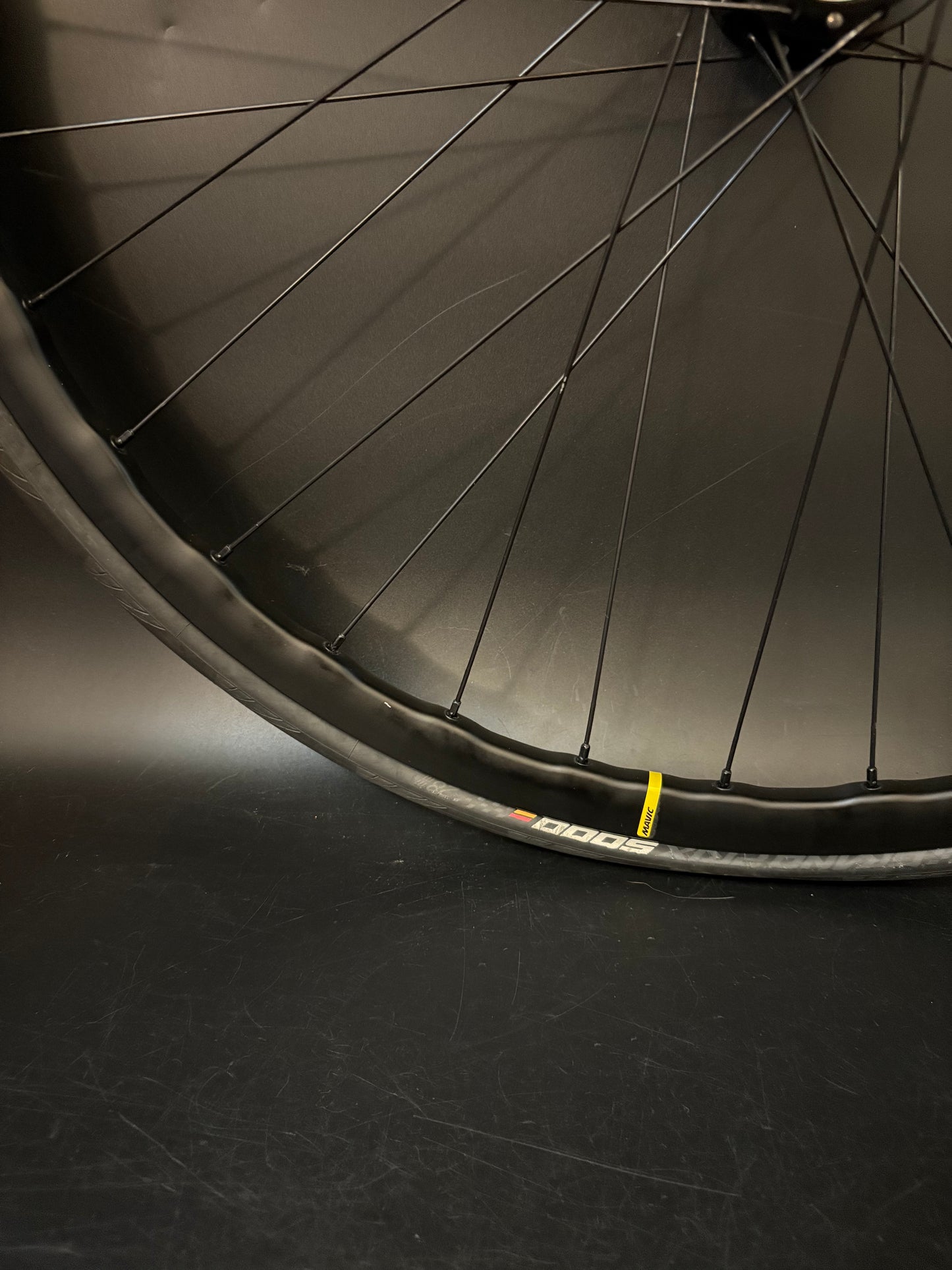 Mavic Open Pro UST Disc Black / Suzue Pro Max Carbon Wheelset 32h