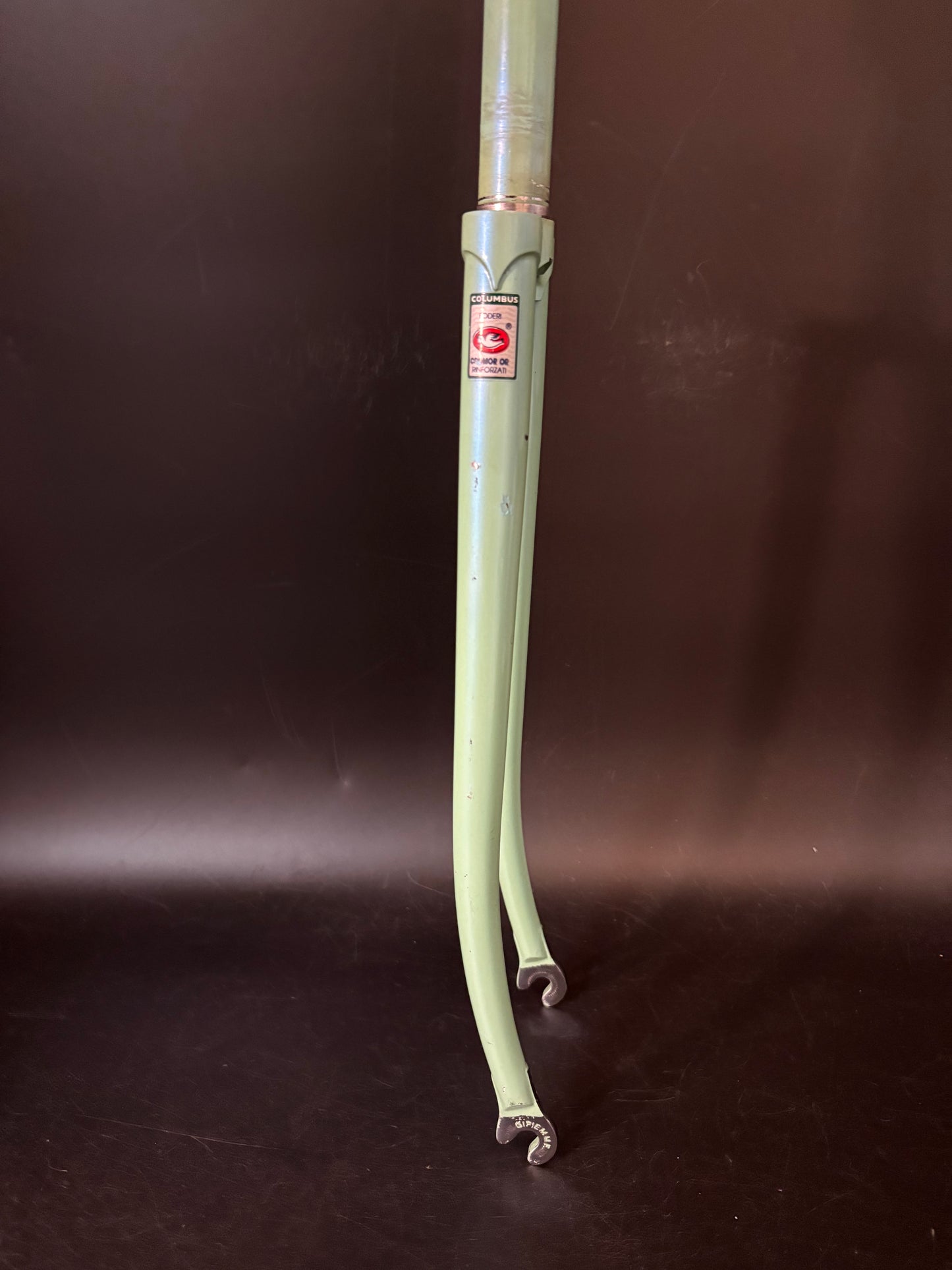 Bianchi Columbus Track Fork Celeste 1” Threaded 164mm
