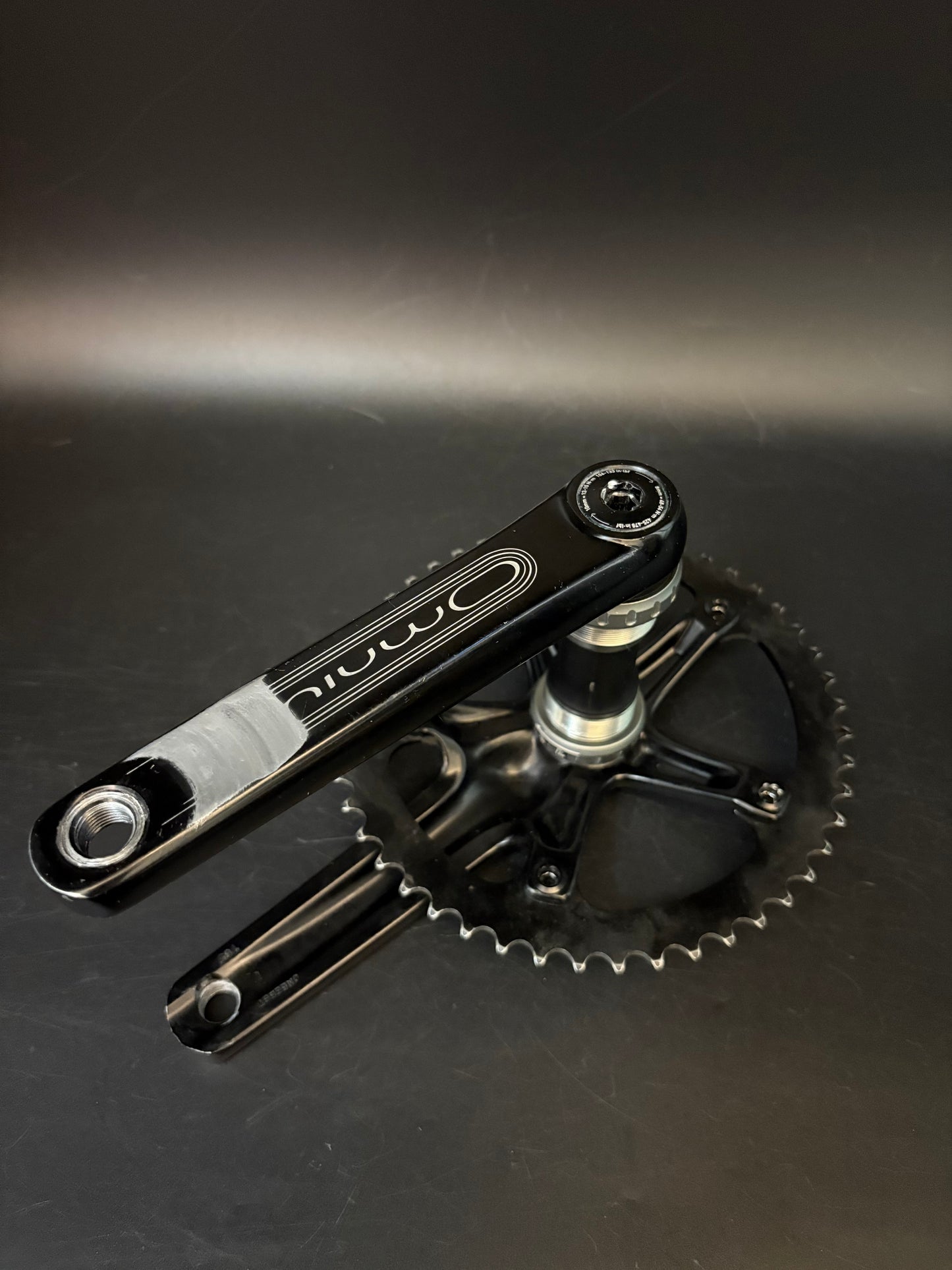 Sram Omnium Crankset Black 165mm 48t