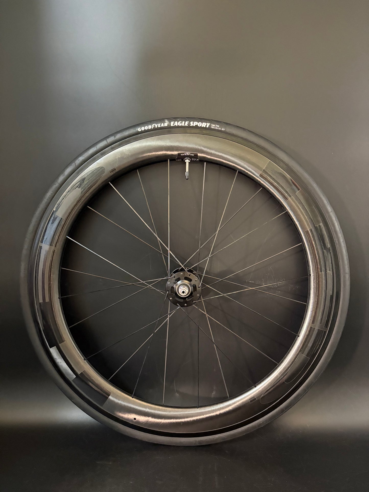 HED Jet RC6 Black Disc Wheelset Carbon 24h