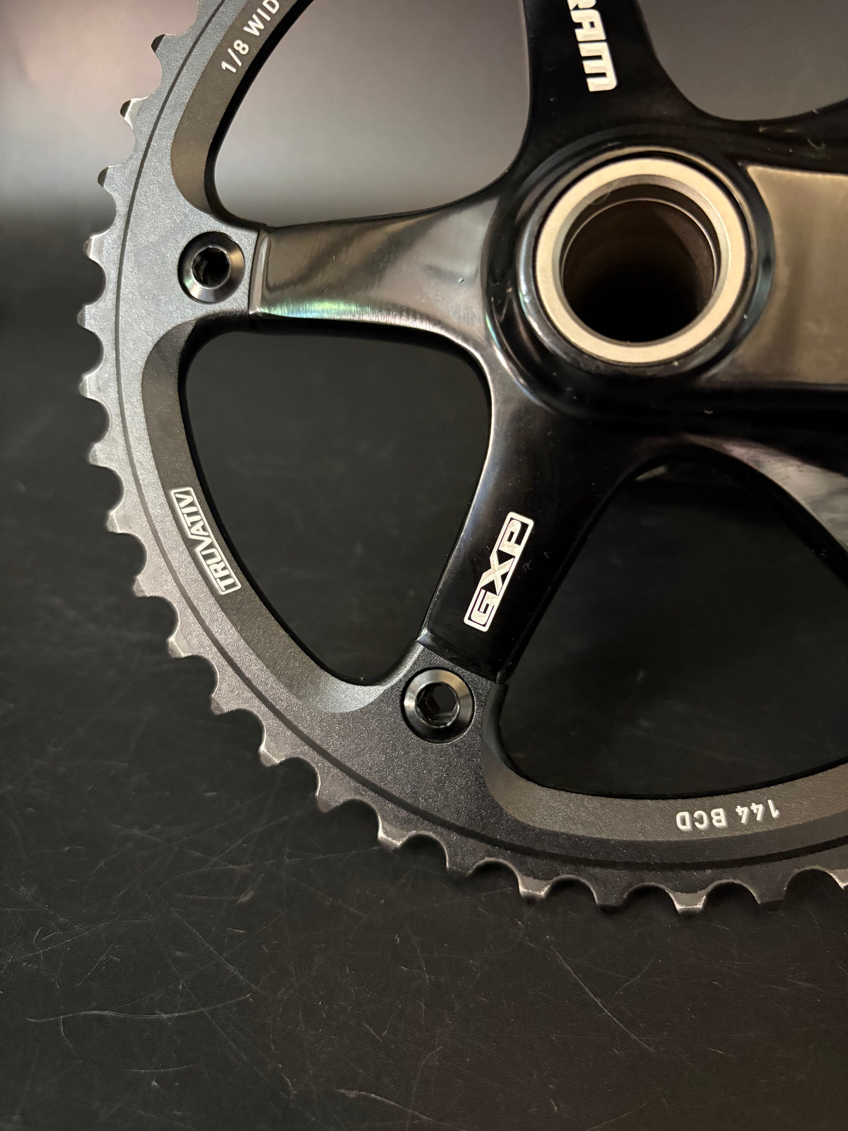 Sram Omnium Crankset Black 170mm 48t