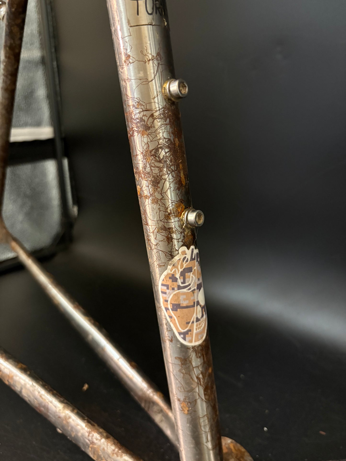 Chas’ Cinelli Mash Work Frameset Raw Prototype #2 55cm