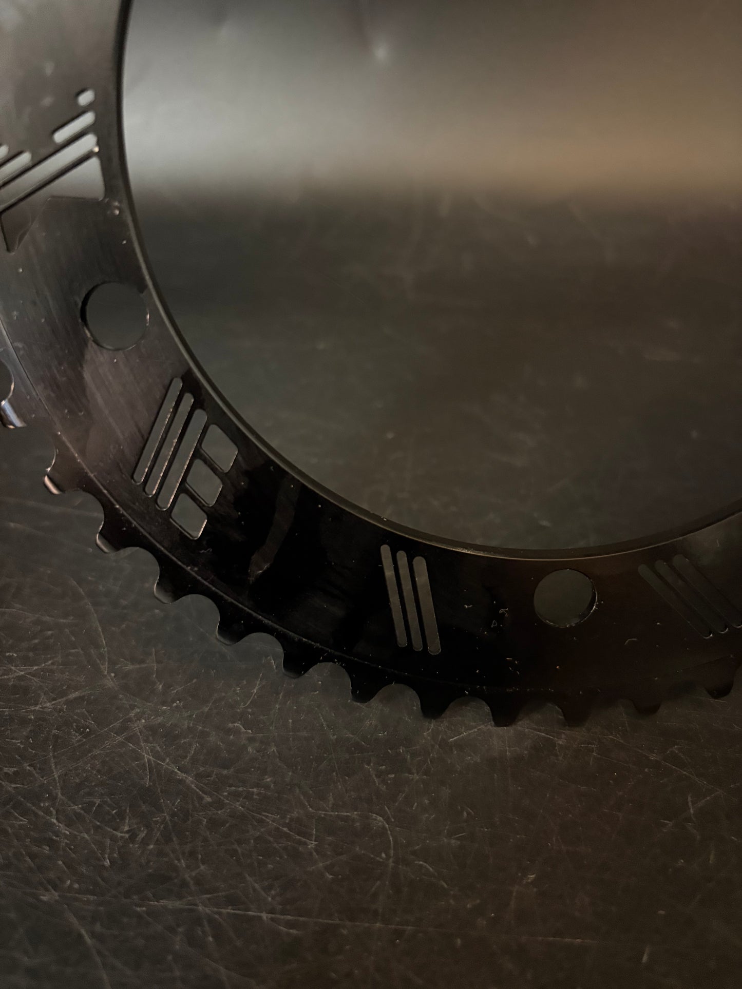 Bespoke x Deluxe Chainring Black 47t
