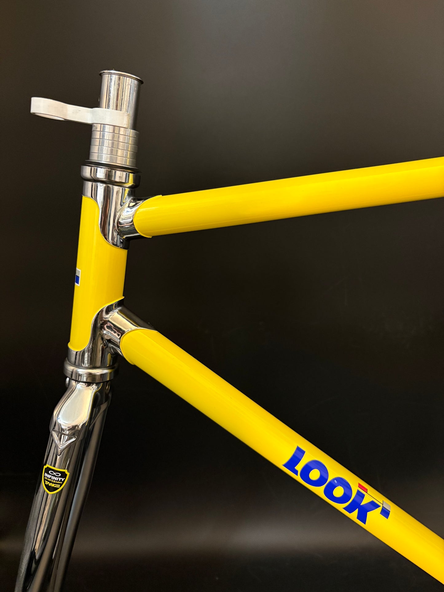 Look AC 364 Frameset Yellow/Chrome Medium